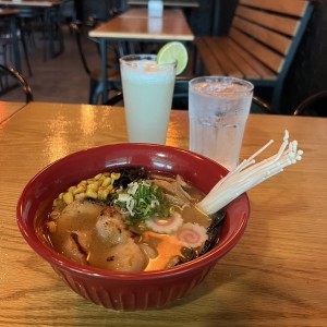 Ramen de mariscos 