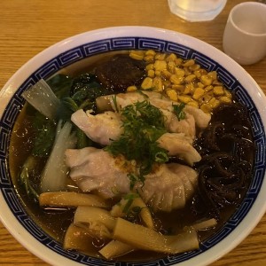 Gyosa shoyu Ramen