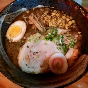 Black Garlic tonkotsu