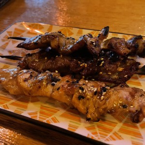 Combo de 3 yakitori