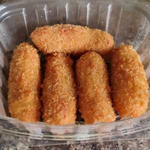 croquetas de cangrejo 