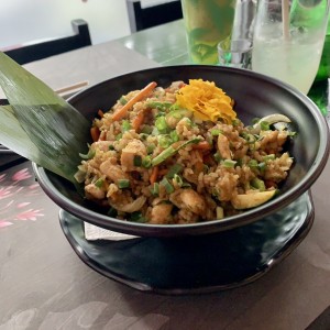 ARROZ THAI DE POLLO.   Delicioso