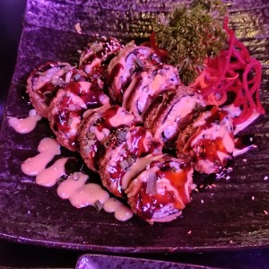 Ebi crunch roll