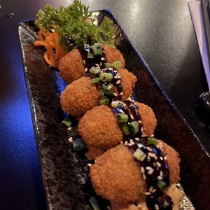 Croquetas de cangrejo