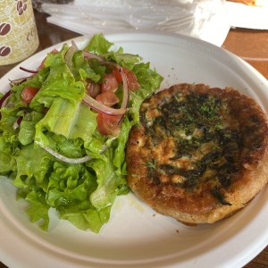 Quiche espinaca