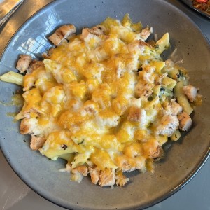 Grilled chicken & spinach alfredo bowl