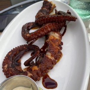 pulpo a la plancha con ali oli 