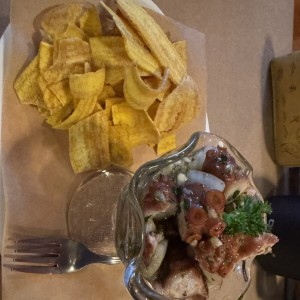 Entradas - Ceviche de Pulpo