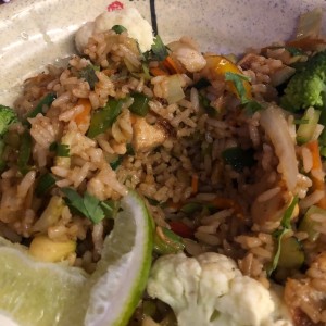 Arroz Thai con Pollo