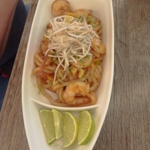 Phad Thai de Camarones