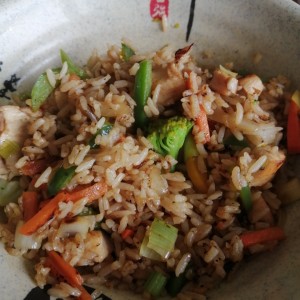 Arroz Thai con Pollo