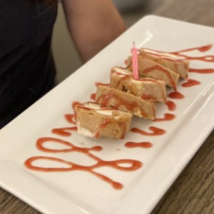 Postres - Cheesecake Roll