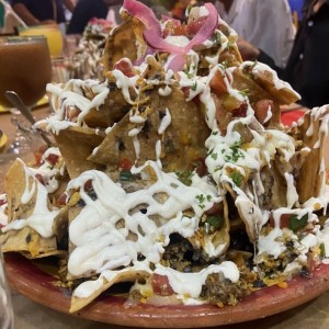 Nachos para compartir
