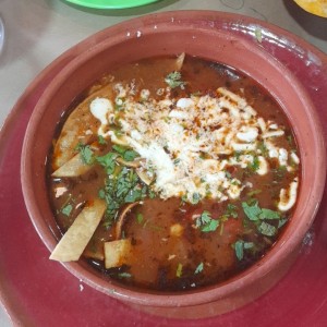 sopa de tortilla