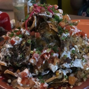 Nachos volcan 