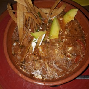 sopa de tortilla