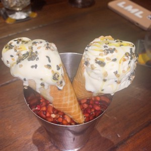 Helado de Aceite de Oliva