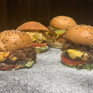 Hamburguesas Portobelo, Ghost, Keto y de Pollo