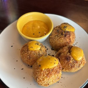 Croquetas de camarón