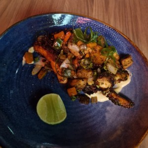 Pulpo al fuego