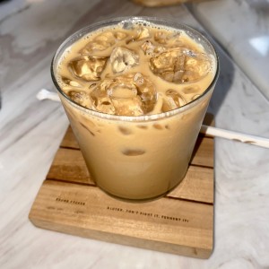 Ice latte de vainilla