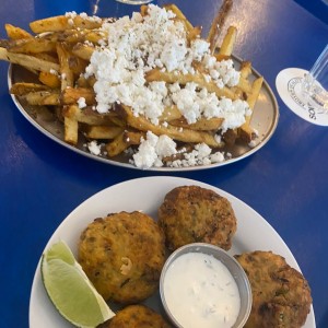 Papitas con feta