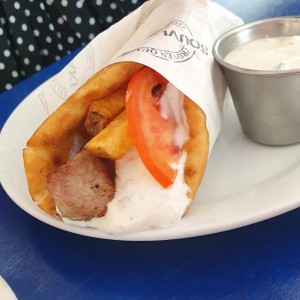 souvlaki de puerco