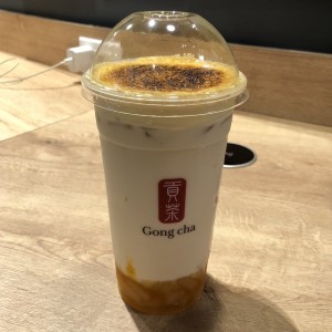 Peach Milk Tea con Coco Jelly