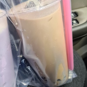 Mocha bubble tea