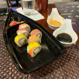 Rainbow sushi 