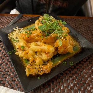 Entradas - Calamari Tempura