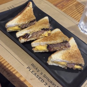 Brisket grilled sandwich