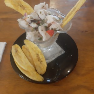 ceviche de corvina 