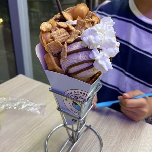 Egg Waffle Gelato 