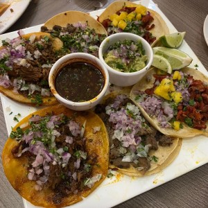 Bandeja de tacos