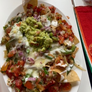 nachos vegetarianos