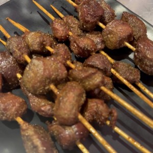 Brocheta de molleja