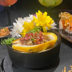 Entradas - Dragon Tuna Tartar