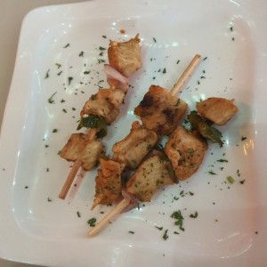 Brochetas de Pollo