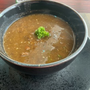 Sopa de lentejas