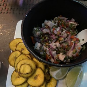 Entradas - Ceviche de Corvina