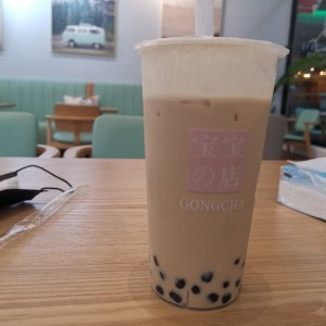 Bubble tea de caramelo 