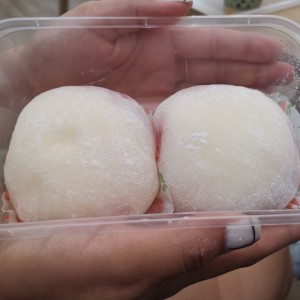 Mochi de fresa 