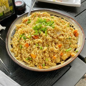 Arroz Frito de Mariscos Estilo Thai