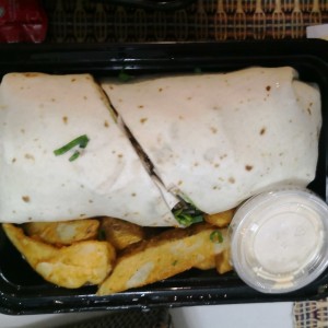 wrap de pollo