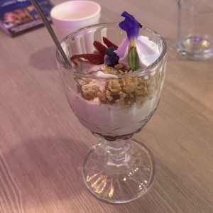 Entradas - Yogurt Parfait