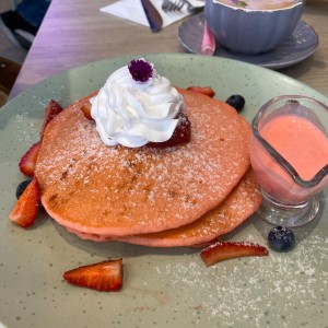 Pancakes de Rosas