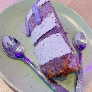 Cake de lavanda