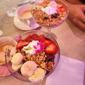 Entradas - Yogurt Parfait