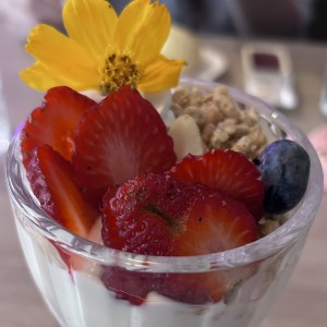 Entradas - Yogurt Parfait